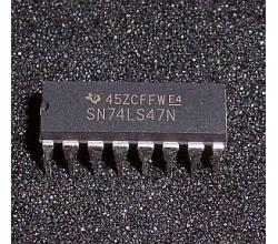 74 LS 47 ( SN 74 LS 47 N = BCD zu 7- Segment Dekoder )